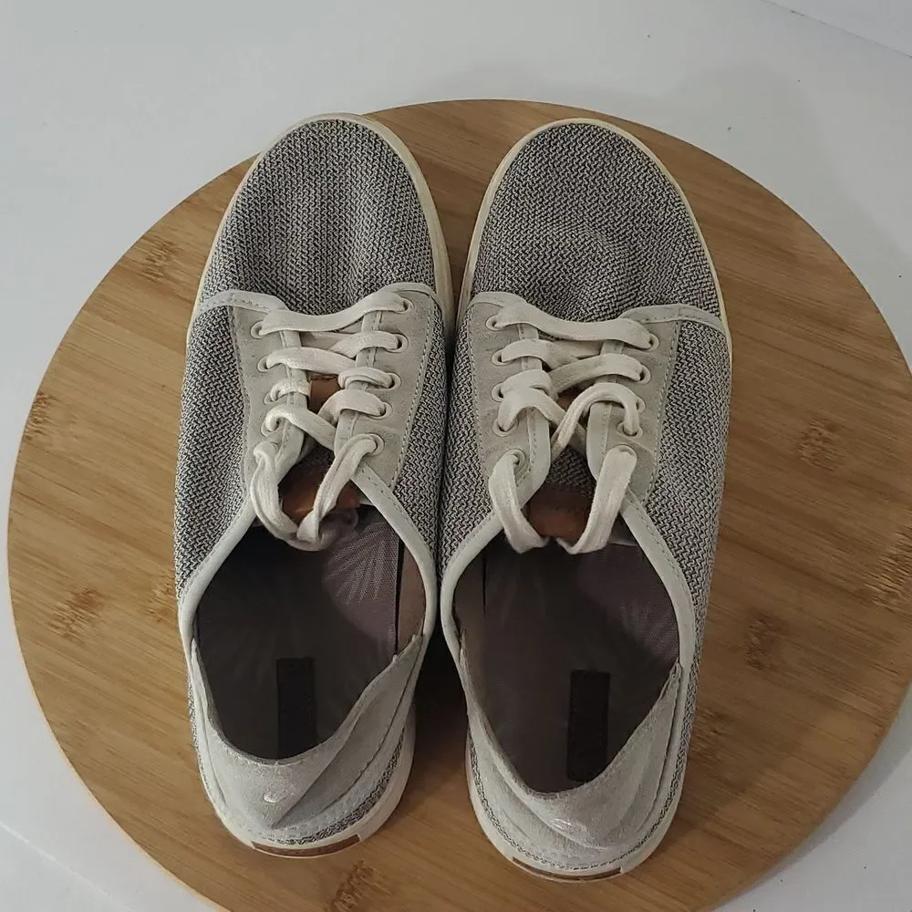 OLUKAI Pehuea Li Women's Slip On Sneakers Drop-in Heel Tapa Size 10